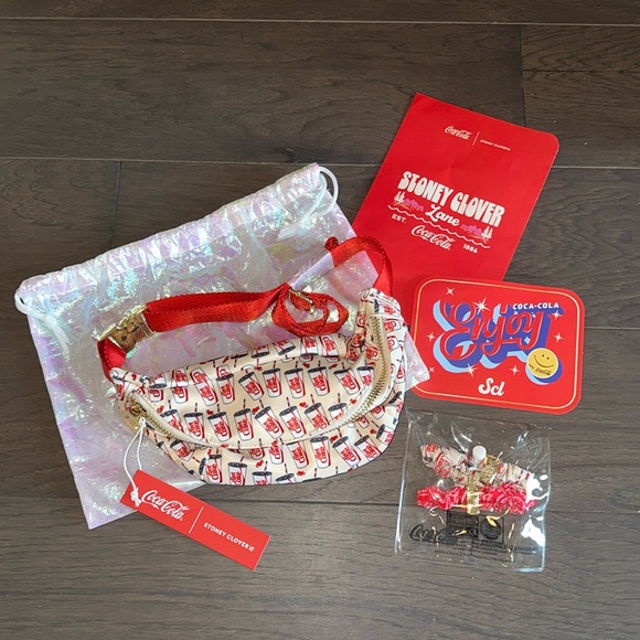 Stoney Clover Lane Handbags - Stoney Clover Lane x Coca-Cola Fanny pack and scrunchie set